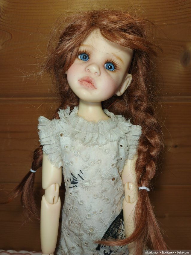 Платье на куклу БЖД MSD рост 42-45 см