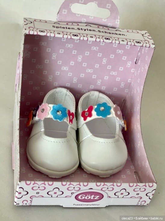 Туфельки Gotz для куколок ростом 42-50см (фото 6)