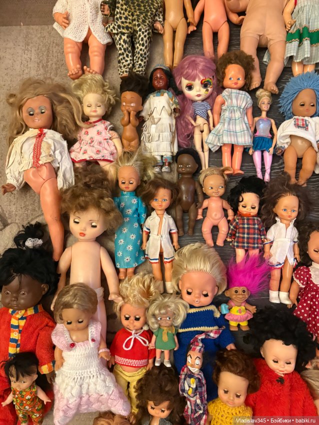 Куклы разные — Винтажные куклы и игрушки детства (фото 6)