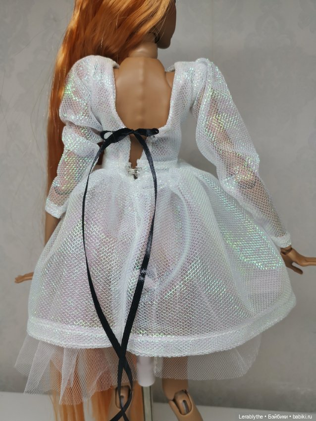 Платье + нижняя юбочка на Pasha pasha mini bjd (фото 7)