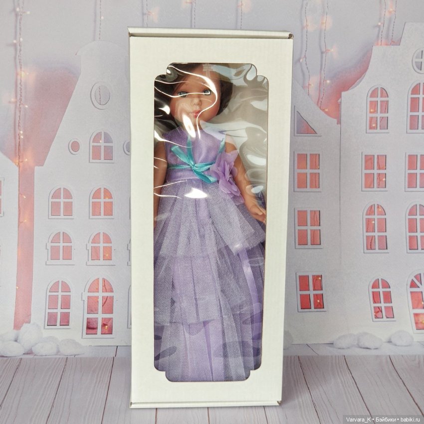 Llorens, "Принцесса", прямые волосы, шатенка 31см (фото 2)