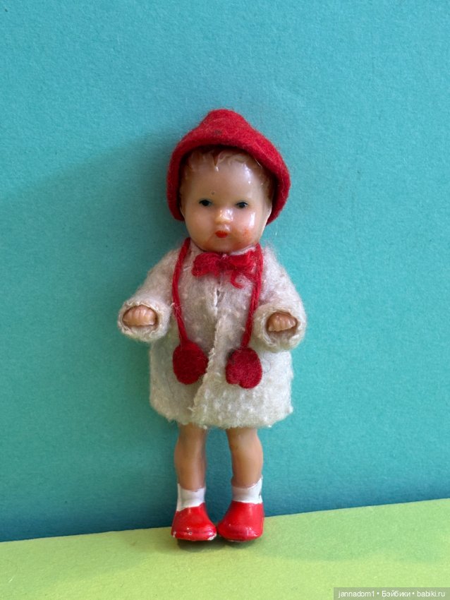 Куколка Аришка Ari из колкого пластика, высота 9 см (фото 6)