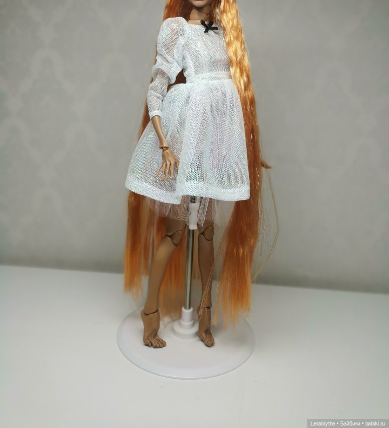 Платье + нижняя юбочка на Pasha pasha mini bjd (фото 5)