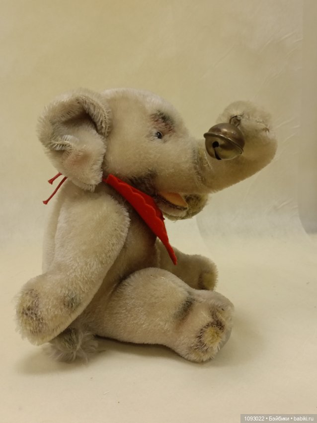 Винтажный слоник "Jumbo" Steiff (фото 2)