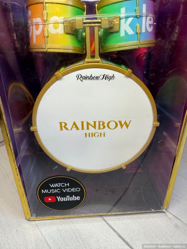 Барабаны от Ванессы Rainbow High (фото 3)
