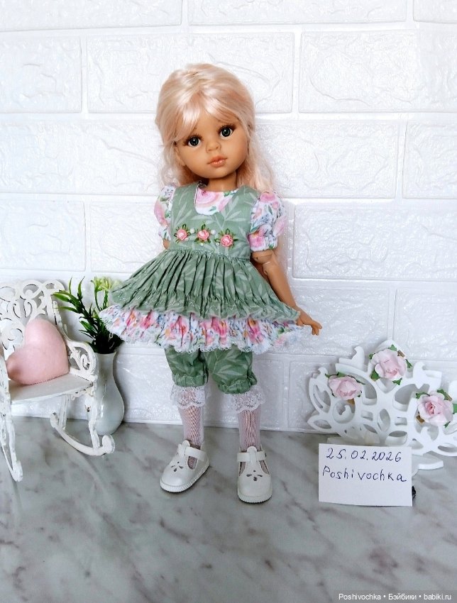 Платье для куклы Паола Рейна (фото 8)