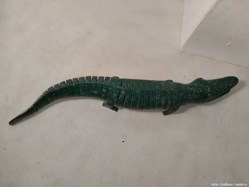 Деревянный крокодил Большой, подвижный (фото 5)