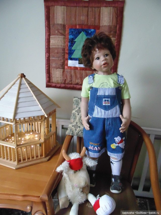 Продам виниловую коллекционную куклу по имени Рафаэль от Моники Левениг (фото 4)