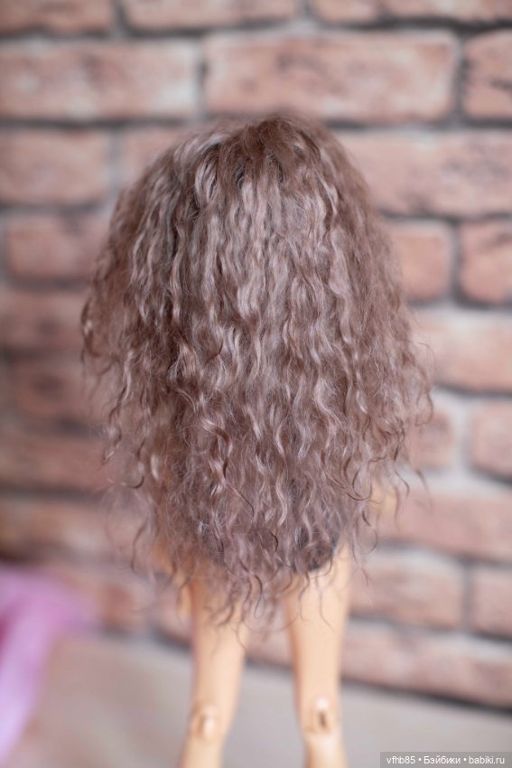 Продам паричок из козочки на шкурке для минифи (minifee), DIM doll, Doll Chateau. 16,5-18,0 см (фото 3)