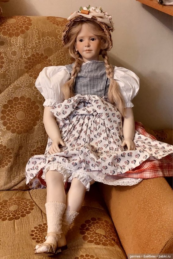 Фарфоровая студийная кукла от Ruth Treffeisen (фото 7)