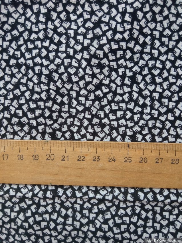 Отрезик хлопка для кукольного рукоделия