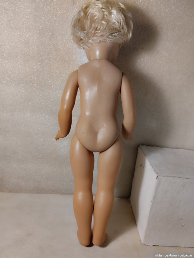 Кукла ГДР Полностью резиновая Редкий молд Дефекты (фото 6)