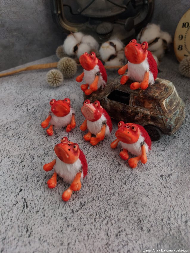 Мини жабаК — Авторские игрушки (фото 5)
