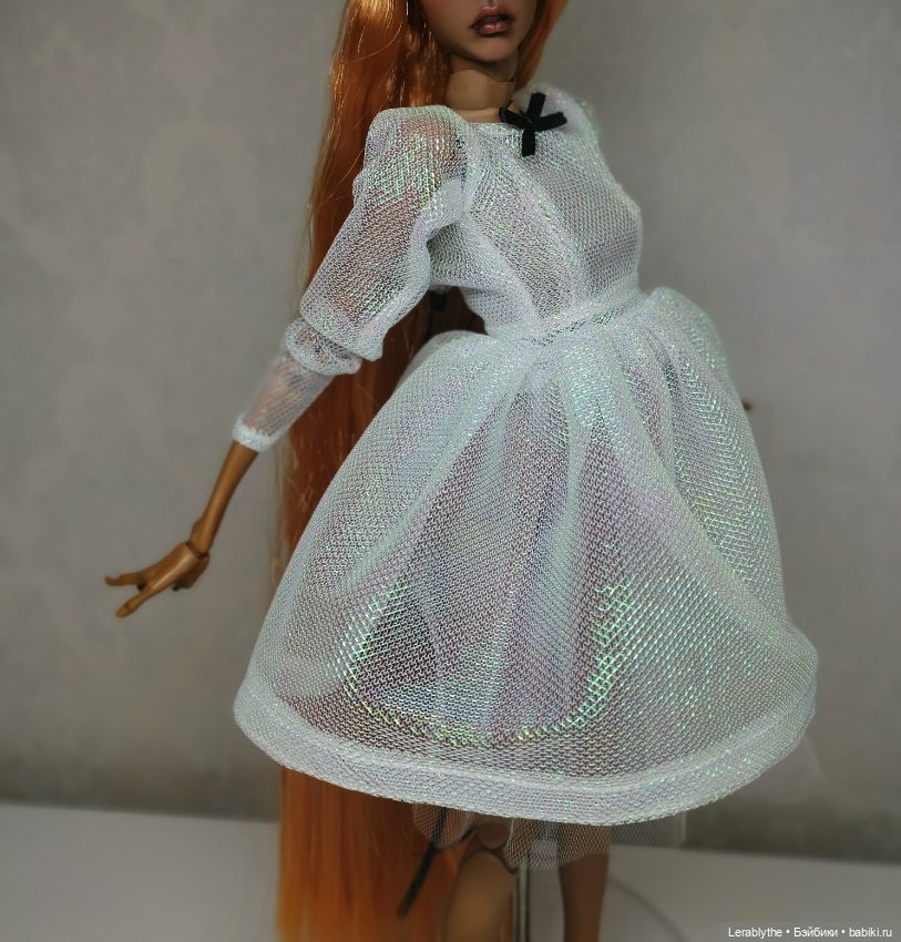 Платье + нижняя юбочка на Pasha pasha mini bjd (фото 3)
