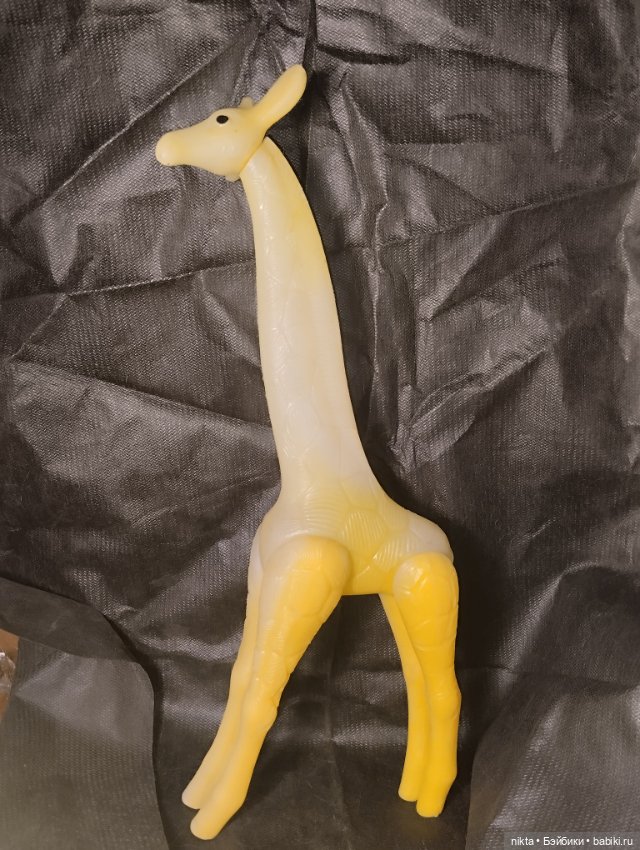 Игрушка СССР Жираф Дутыш — Винтажные куклы и игрушки детства (фото 7)
