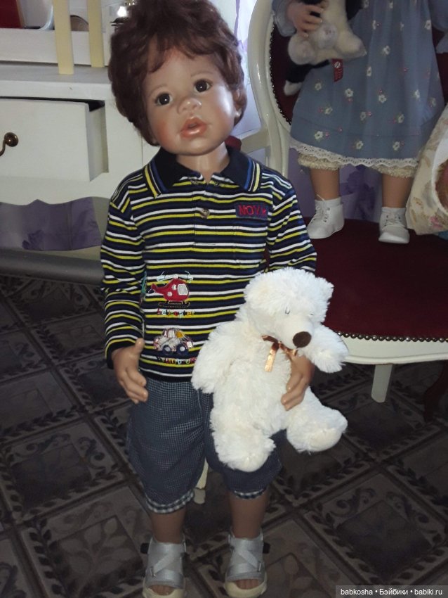 Продам виниловую коллекционную куклу по имени Рафаэль от Моники Левениг (фото 8)