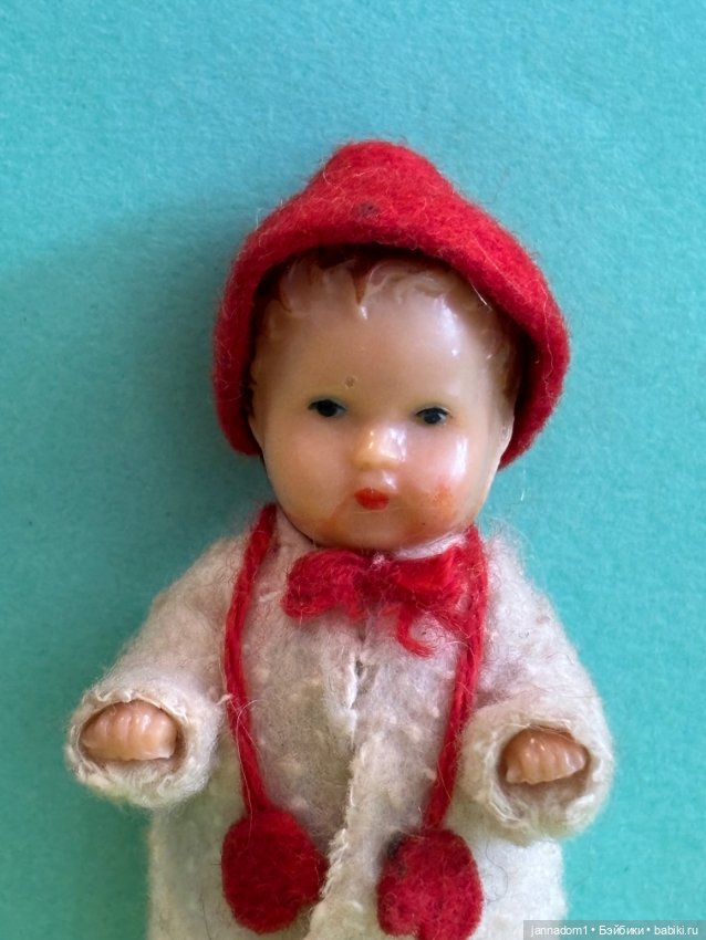 Куколка Аришка Ari из колкого пластика, высота 9 см (фото 5)