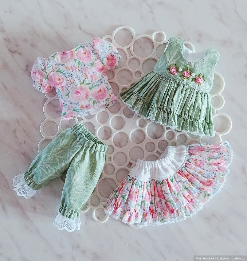 Платье для куклы Паола Рейна (фото 7)