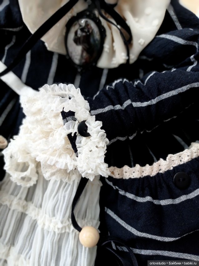 🖤🤎Платье "Винтажный графит" для Цвергназе/Zwergnase