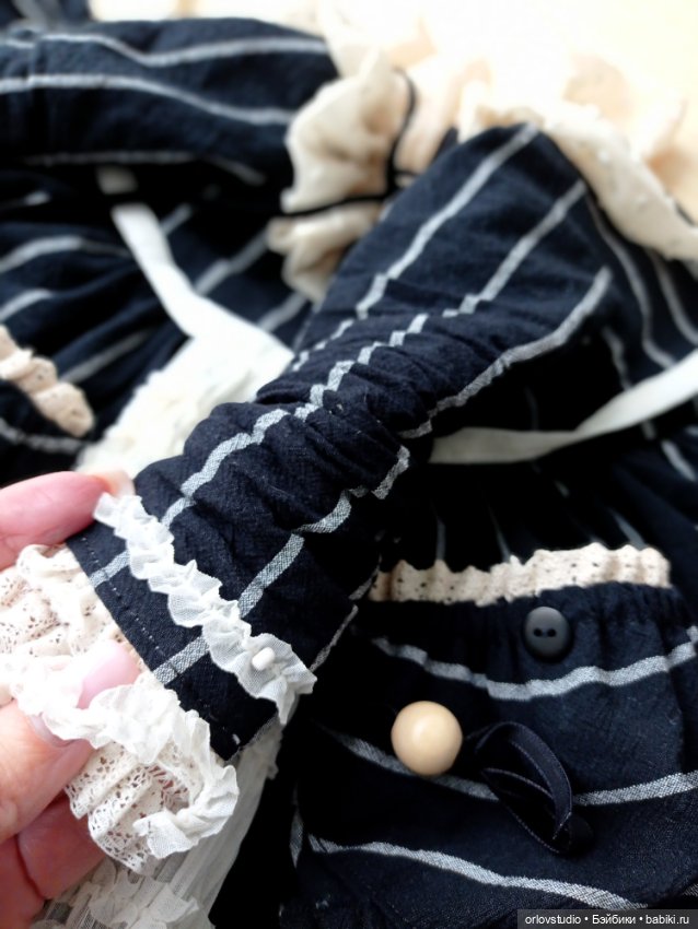 🖤🤎Платье "Винтажный графит" для Цвергназе/Zwergnase