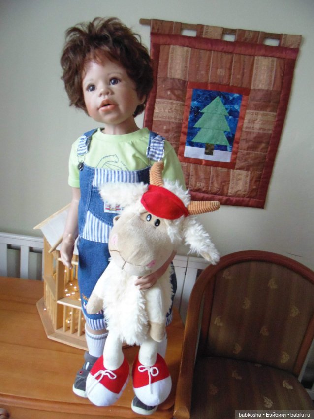 Продам виниловую коллекционную куклу по имени Рафаэль от Моники Левениг (фото 5)