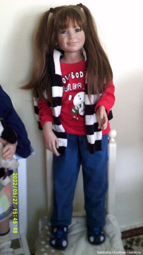 Продам редкую виниловую куклу Хейди от Сюзан Липпл ростом 90см (фото 2)