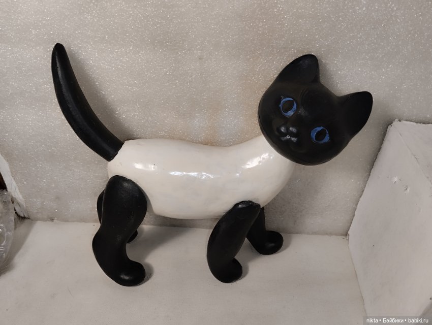 Игрушка СССР Сиамская кошка Авт Н Тыркова