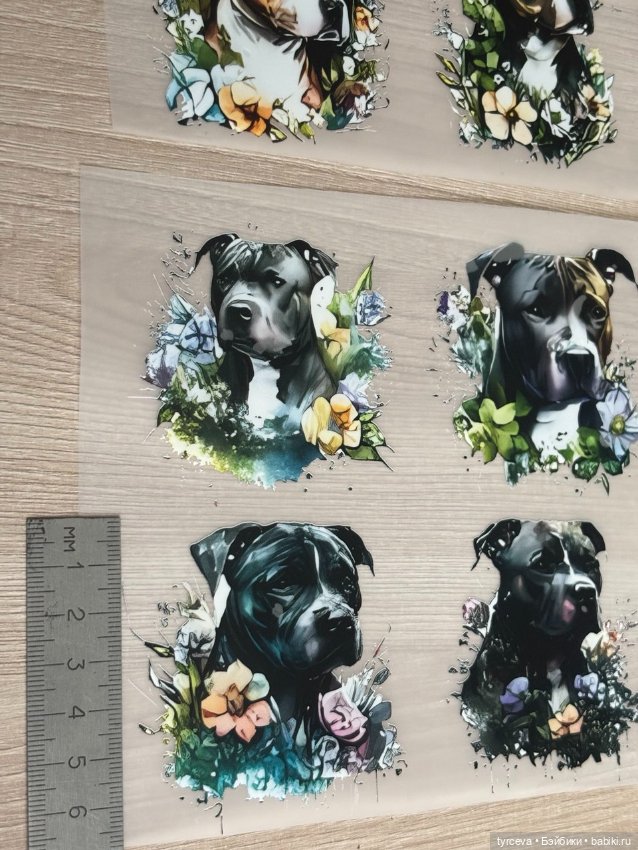 Термотрансферы (термо наклейки) для кукольных нарядов (фото 2)