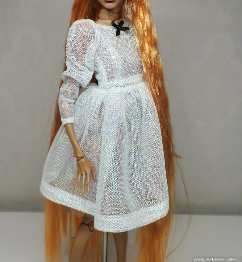 Платье + нижняя юбочка на Pasha pasha mini bjd (фото 4)