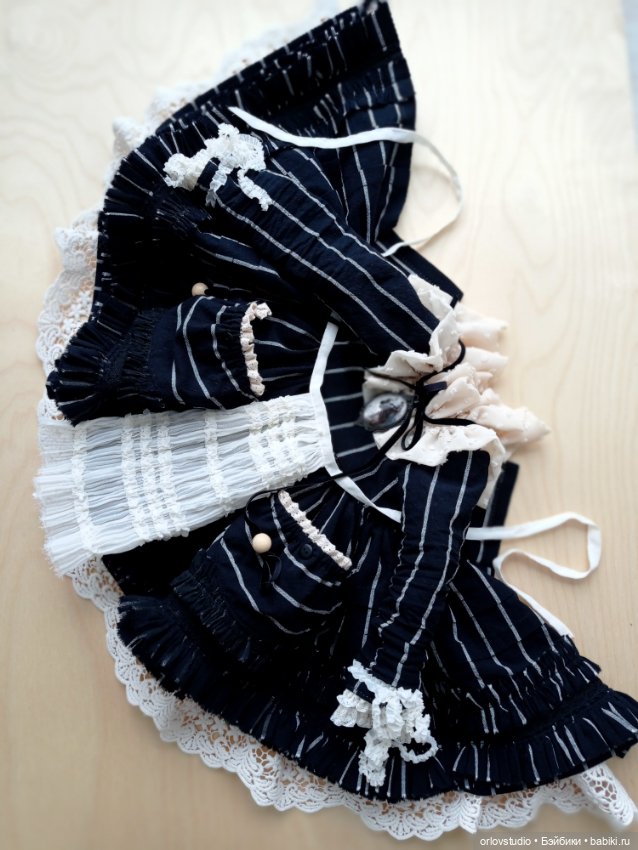 🖤🤎Платье "Винтажный графит" для Цвергназе/Zwergnase