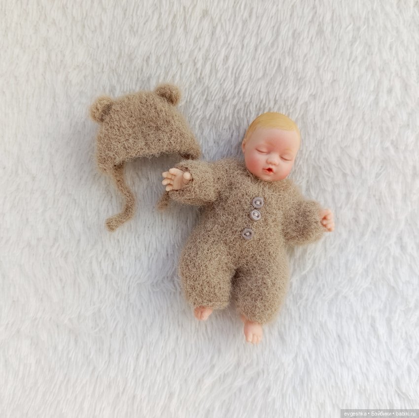 Одежда для zuru my mini baby. Комплект -Мишка- (фото 2)