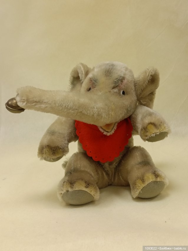 Винтажный слоник "Jumbo" Steiff (фото 3)