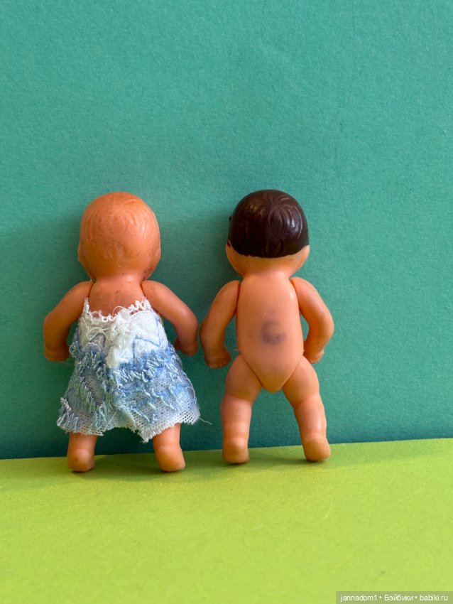Резиновые пупсики из ГДР Аришки, Ari, высота 6,5 см (фото 2)