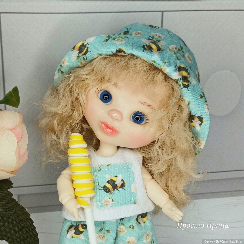 Ася Обитцу ob11 — Шарнирные куклы (не BJD) (фото 2)