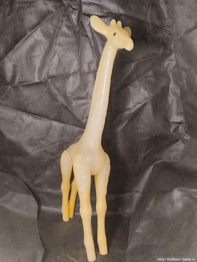 Игрушка СССР Жираф Дутыш — Винтажные куклы и игрушки детства (фото 2)