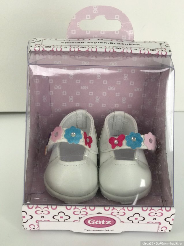 Туфельки Gotz для куколок ростом 42-50см (фото 7)
