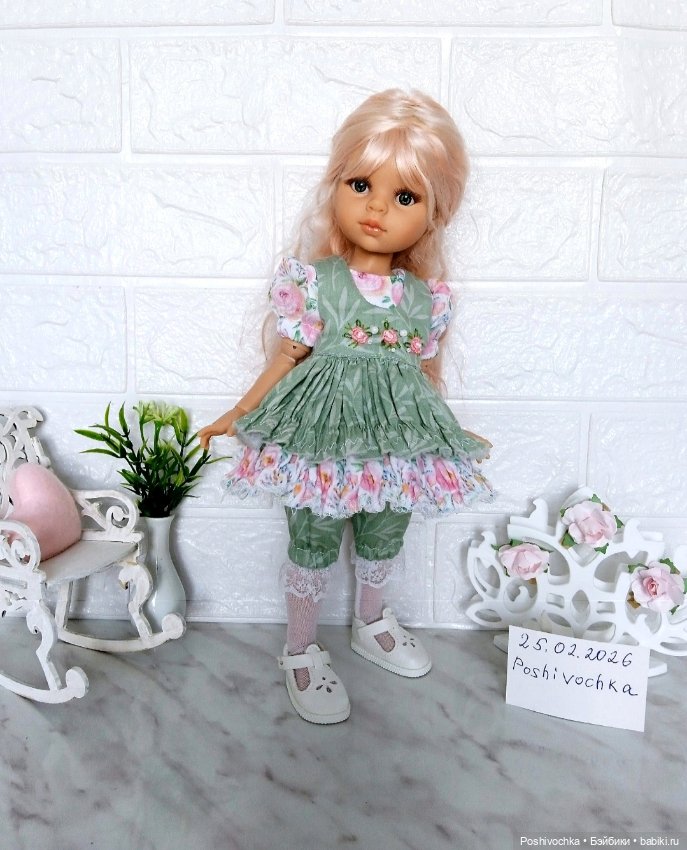 Платье для куклы Паола Рейна (фото 5)