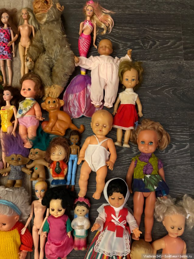 Куклы разные — Винтажные куклы и игрушки детства