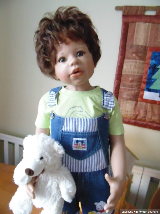 Продам виниловую коллекционную куклу по имени Рафаэль от Моники Левениг (фото 2)