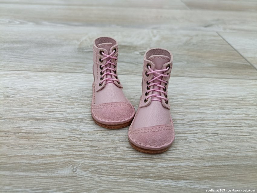 Ботинки для кукол руби ред 37 см. (5,1×2,2 см) (фото 2)