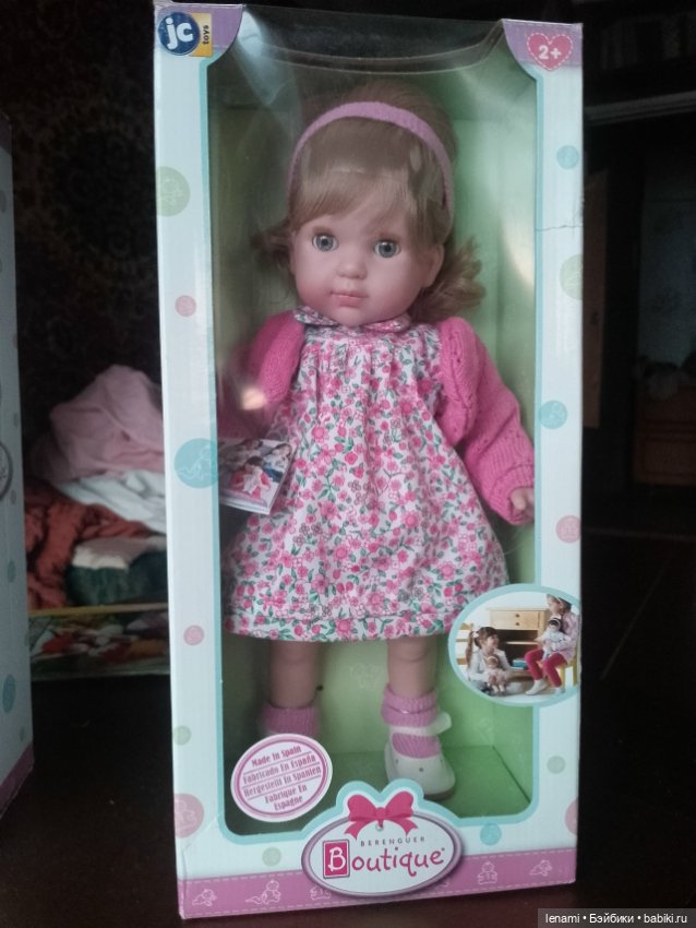 Куколка Карла от Berenguer беленькая (фото 4)