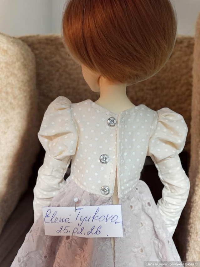 Платье в стиле ретро для bgd, для Минифи (фото 2)