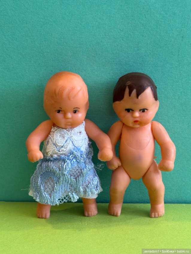 Резиновые пупсики из ГДР Аришки, Ari, высота 6,5 см (фото 3)