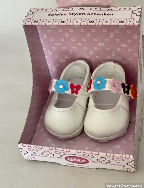 Туфельки Gotz для куколок ростом 42-50см (фото 5)