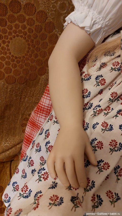 Фарфоровая студийная кукла от Ruth Treffeisen (фото 5)