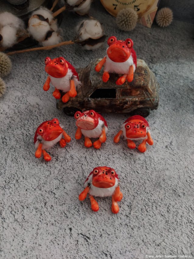 Мини жабаК — Авторские игрушки (фото 4)