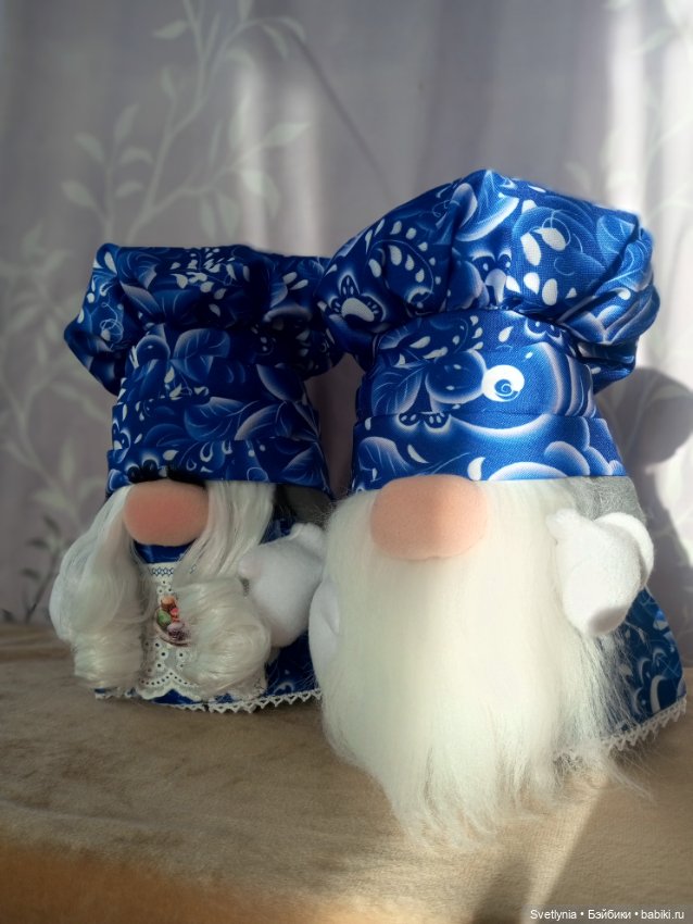 Парочка поварят в стиле гжель (фото 3)