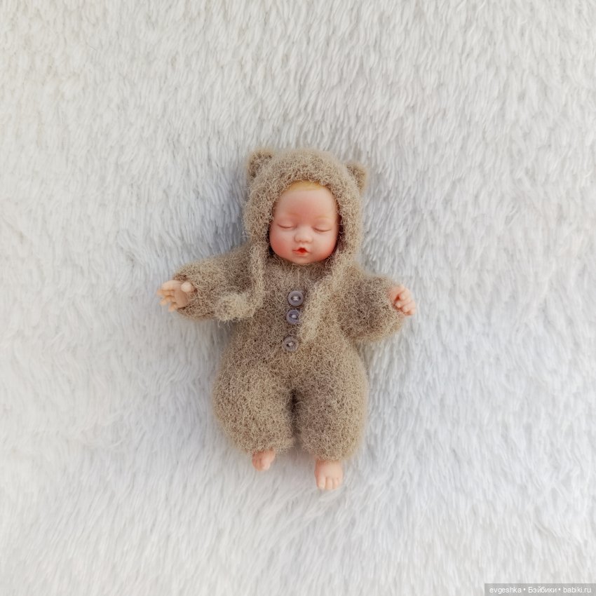 Одежда для zuru my mini baby. Комплект -Мишка- (фото 3)