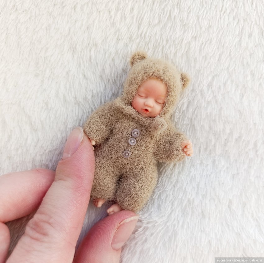 Одежда для zuru my mini baby. Комплект -Мишка- (фото 5)