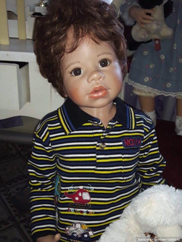 Продам виниловую коллекционную куклу по имени Рафаэль от Моники Левениг (фото 7)